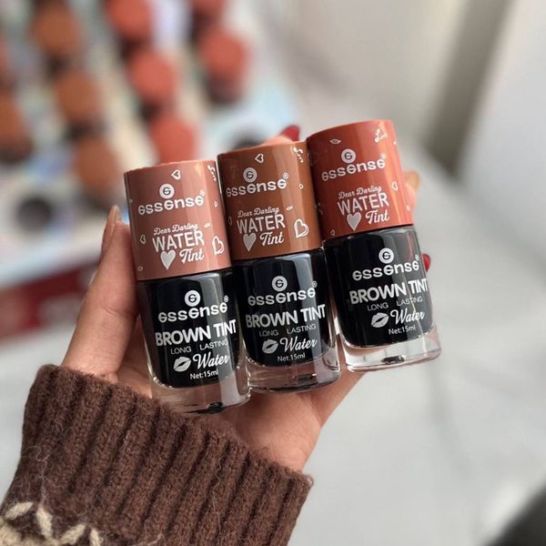 تینت لب قهوه ای