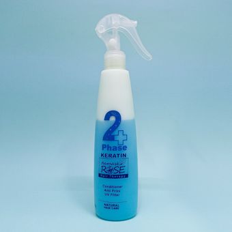 اسپری دوفاز داماسک رز | مدل کراتین | حجم 300 میلی لیتر