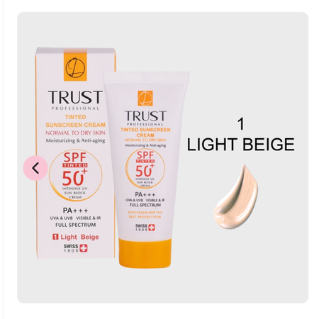 کرم ضد آفتاب رنگی و ضد پیری بژ روشن (پوست خشک تا نرمال) (2024) 40 میلی لیتر