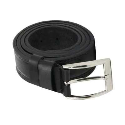 کمربند چرم صنعتی باکیفت پهنا 3ونیم دوردوخت نیک