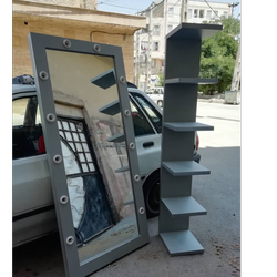 شلف دیواری و زمینی تمام mdf رنگی (مشکی قهوه ای و...)