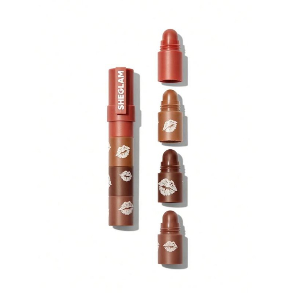 رژلب 4 در 1 شیگلم browni stack