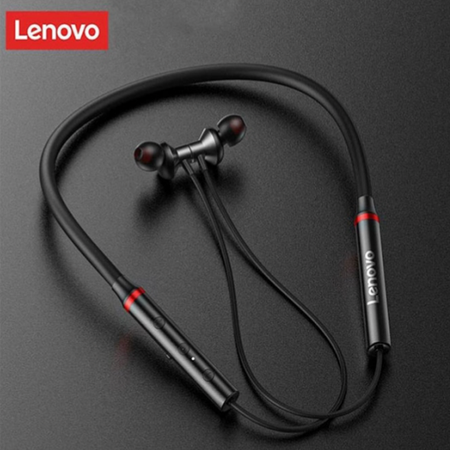 هدست بلوتوثی دور گردنی لنوو مدل lenovo he05x magnetic