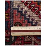 فرش دستباف سایز ذرع و چارک ( تمام پشم یلمه طرح قابی) کد 1717