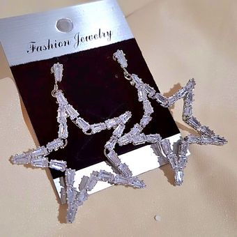 گوشواره جواهری ستاره