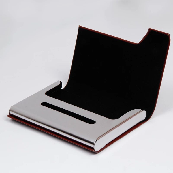 کیف پول جاکارتی مگنتی چرم و فلزی