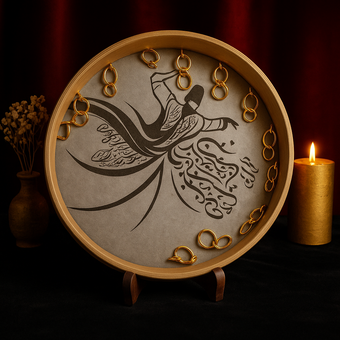 ماکت دکوری طرح دف