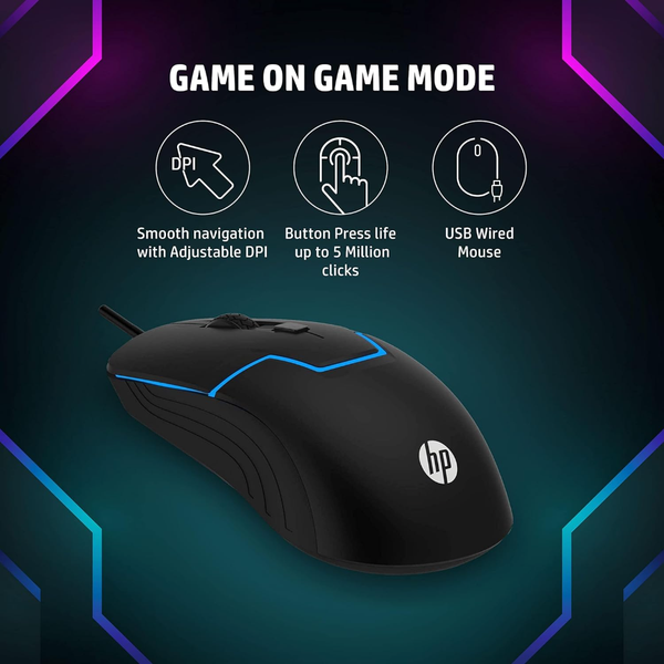 موس گیمینگ اچ پی مدل HP m100 gaming mouse