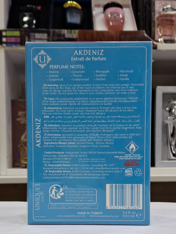ادکلن یونیک لاکچری آکدنیز | Unique’e Luxury Akdeniz