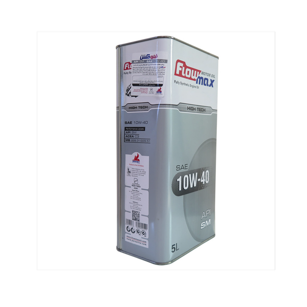 روغن موتور فلومکس های تک 10W40 SM حجم 5 لیتر