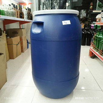بشکه 80 لیتری آبی رنگ