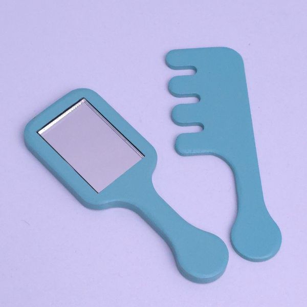 آینه شونه آبی