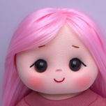 عروسک گلی (بدون لباس و کفش)