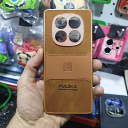 کاور قاب شیائومی redmi note 14pro 4g مدل چرمی خوش دست PULOKA