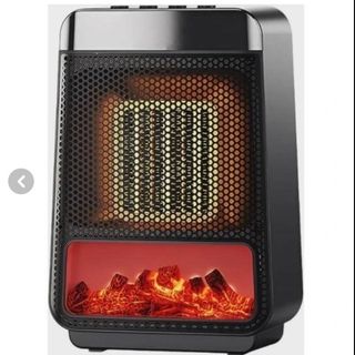 هیتر سرامیکی رومیزی با طرح شومینه سه بعدی (Flame Heater)