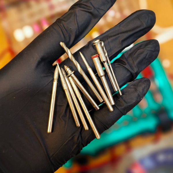 ست فرز انگشتی مینیاتوری