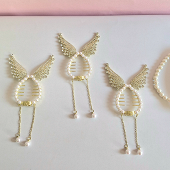 گیره دم اسبی و گوجه ایی بال