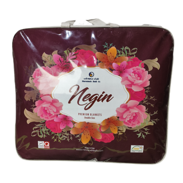 پتوی نرمین مدل نگین دونفره