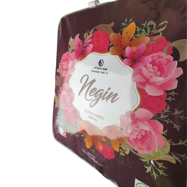 پتوی نرمین مدل نگین دونفره