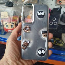 کاور قاب سامسونگ galaxy A16 مدل رزین فانتزی برجسته