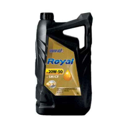 روغن موتور ایرانول رویال 20w50 SM حجم 4 لیتر