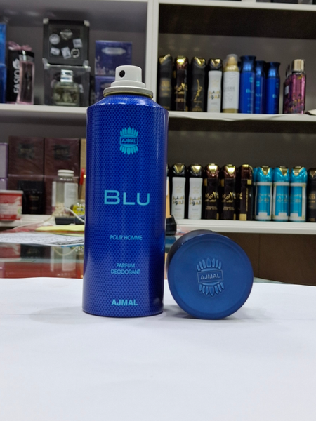 اسپری اجمل بلو دئودورانت بلو مردانه Ajmal Blu Perfume Deodorant 200ml for men