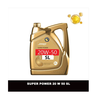 روغن موتور اسپیدی سوپر پاور 20w50 SL حجم 4 لیتر
