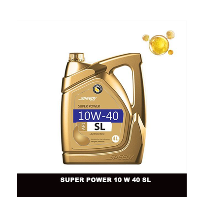 روغن موتور سوپر پاور اسپیدی ویژه اسپیشیال SL 10 w 40 پلاستیکی 4 لیتری