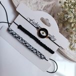 دستبند سه لاین مدل چشم