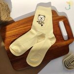 جوراب ساقدار کبریتی ریز زنانه استیکر دار برند وارداتی