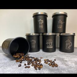 بانکه فلزی واشر دار قهوه