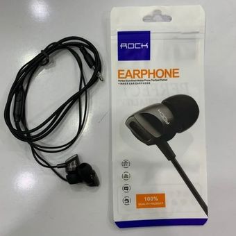 هندزفری برند راک مدل rock earphone