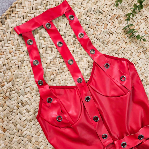 تونیک پانچی چرم کد 9156
