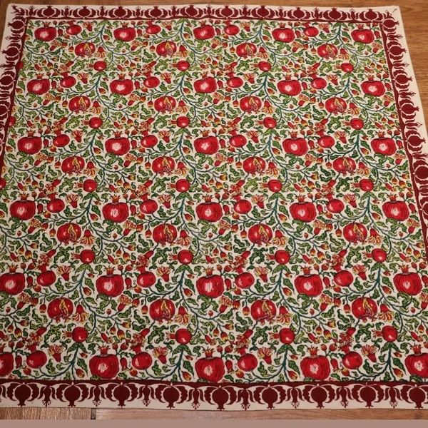 سفره قلمکار اسپادانا سری اعلا کد 117 مدل یلدا