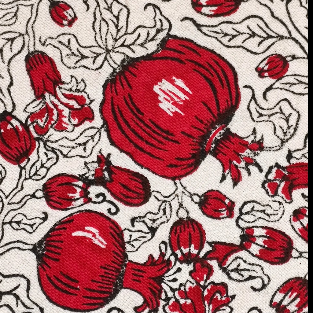 تصویر سفره قلمکار اسپادانا سری اعلا کد 118 مدل یلدا 