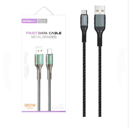 کابل شارژ فست Typec UltrasUR مدل -U-C10c مشکی
