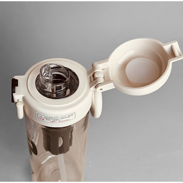 قمقمه طرح خرس بامزه دتاکس BPA FREE 600 ml