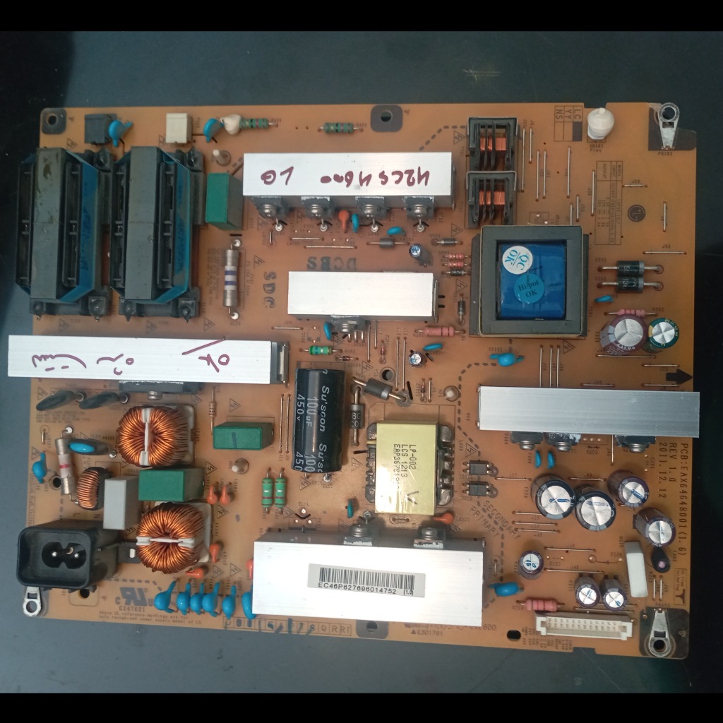 کد 83 # تغذیه ال سی دی الجی 42CS4600 