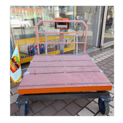 ترازو باسکول 2 تنی چرخدار 120×120
