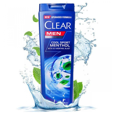 شامپو کلییر مردانه 400میل خنک کننده -ضد شوره