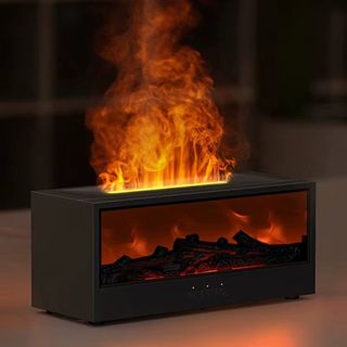 دستگاه بخور سرد مدل DQ-717 طرح شومینه سه بعدی