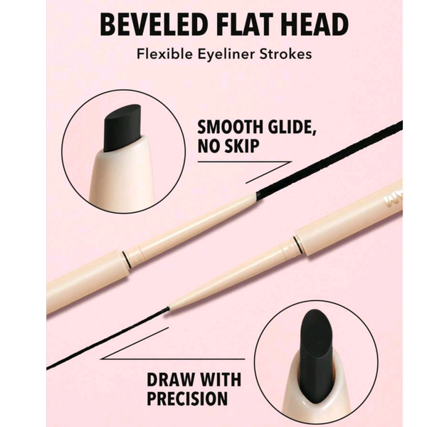 مداد چشم مشکی ضدآب Sheglam good point waterproof angled eyeliner pencil