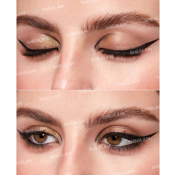 مداد چشم مشکی ضدآب Sheglam good point waterproof angled eyeliner pencil