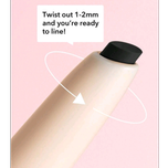 مداد چشم مشکی ضدآب Sheglam good point waterproof angled eyeliner pencil