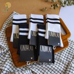 جوراب ساقدار کش انگلیسی یونیسکس طرح دو خط (2) برند دومینو