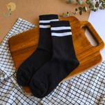 جوراب ساقدار کش انگلیسی یونیسکس طرح دو خط (2) برند دومینو