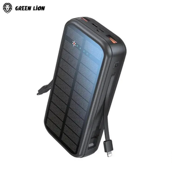 پاور بانک گرین لاین Solar 2 خورشیدی 20000 میلی آمپر PD 20W
