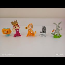 کیندر سورپرایز ماشا و میشا مجموعه 5عددی