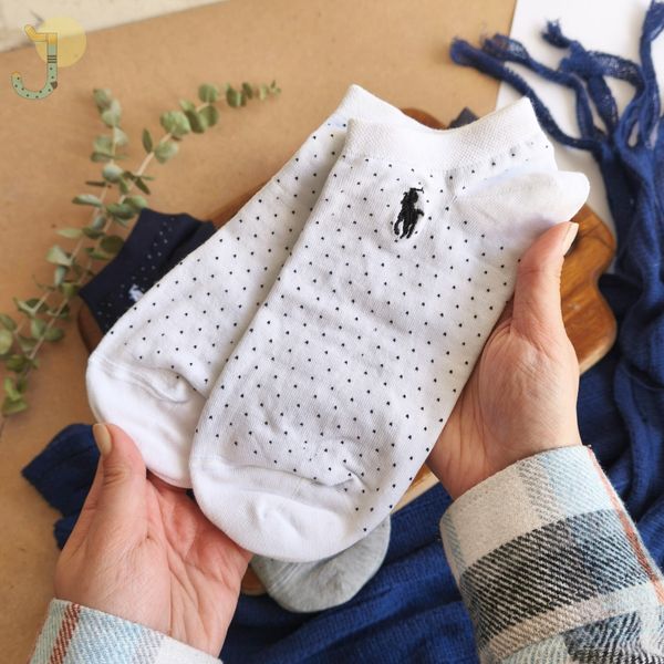 جوراب مچی مردانه طرح خالدار برند پولو