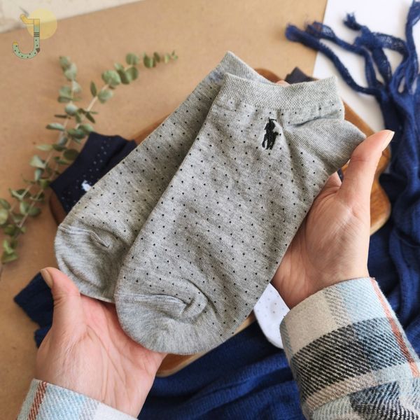 جوراب مچی مردانه طرح خالدار برند پولو